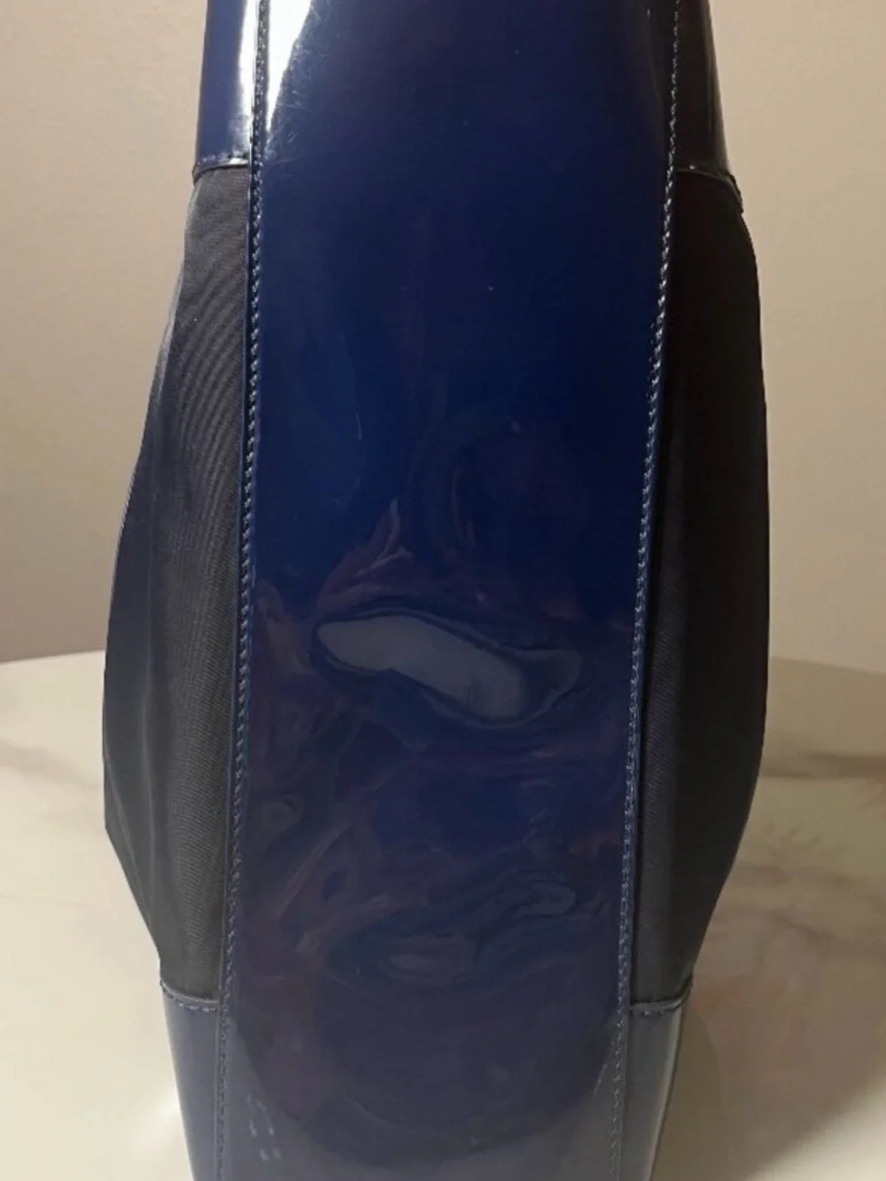Tory Burch Ella Tote Bag - EUC Navy